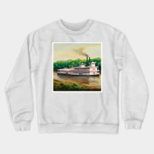 Mississippi Riverboat Crewneck Sweatshirt